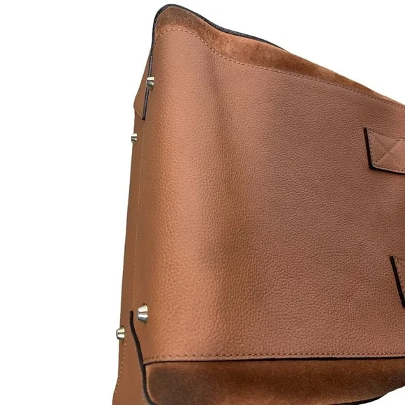 M. Gemi Tan Leather Tote - Picture 3 of 10